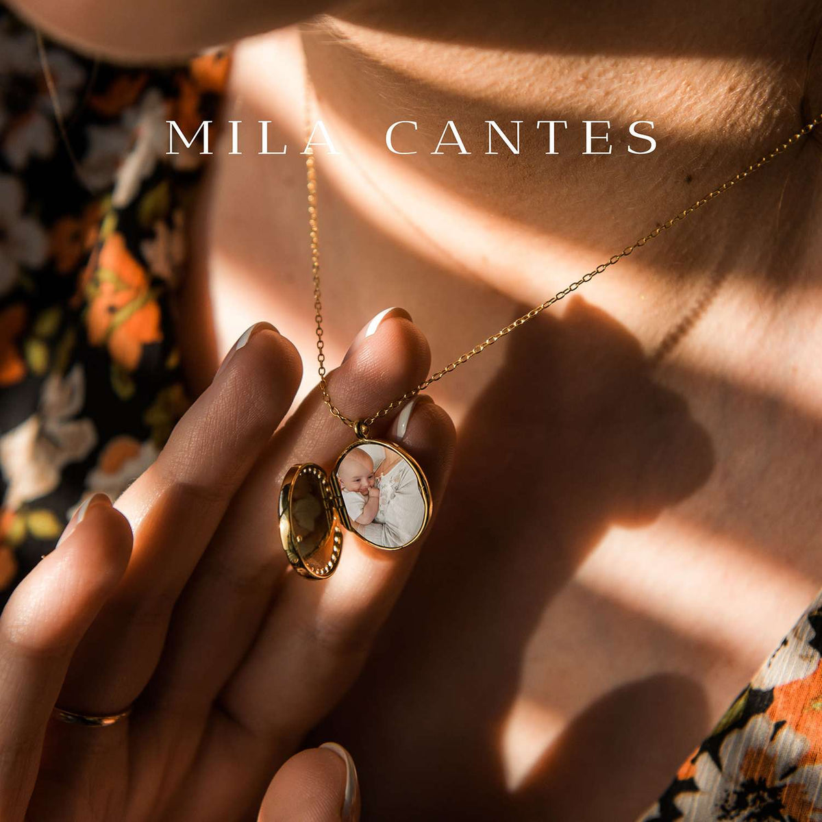 LUNA LOCKET | Inspire | Sterling Silver - MILA CANTES