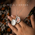 OVAL LOCKET | My Heart - MILA CANTES