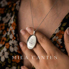 OVAL LOCKET | My Baby - MILA CANTES